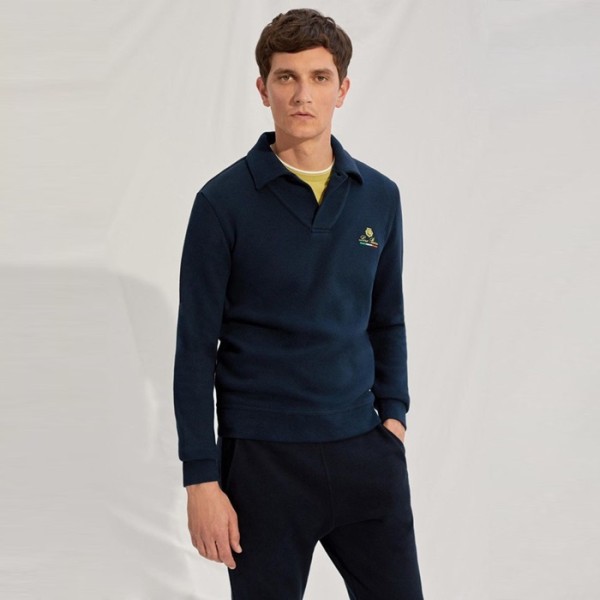 ✨로로피아나 남성 폴로 긴팔티 - Loro Piana Mens Polo Tshirts - lpc2753x