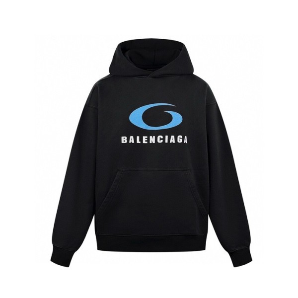 ✨발렌시아가 남성 블랙 후드티 - Balenciaga Mens Black Hoodie - bac2785x