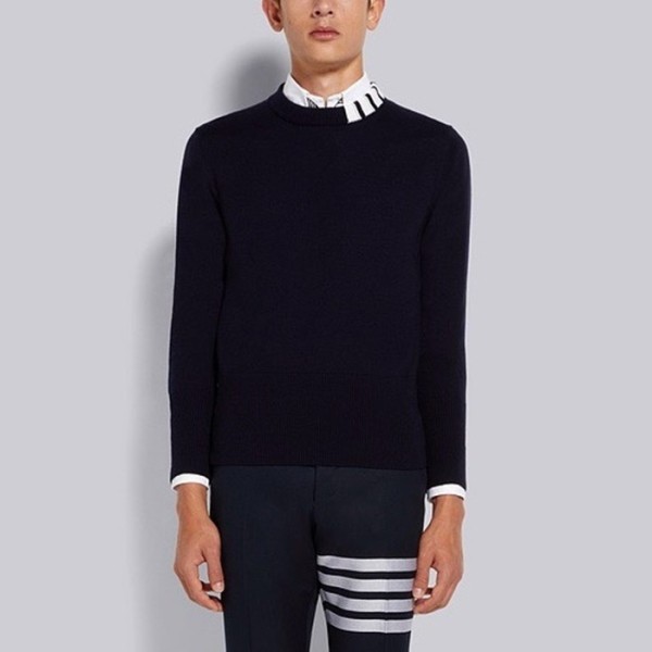 ✨톰브라운 남성 라운드 니트 - Thom Browne Mens Round Knitwear - thc2813x