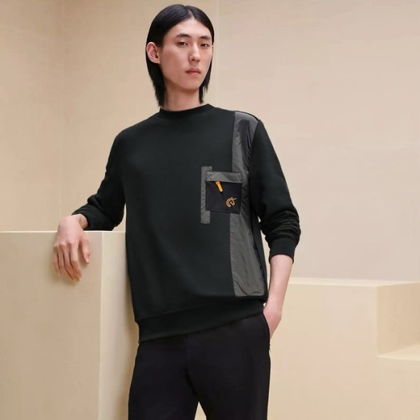 ✨에르메스 남성 라운드 맨투맨 - Hermes Mens Round Tshirt - hec2909x