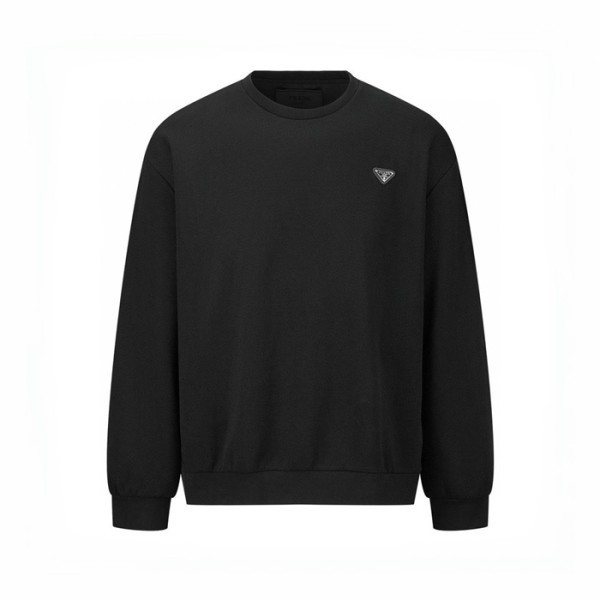 ✨프라다 남성 블랙 맨투맨 - Prada Mens Black Tshirt - prc2925x