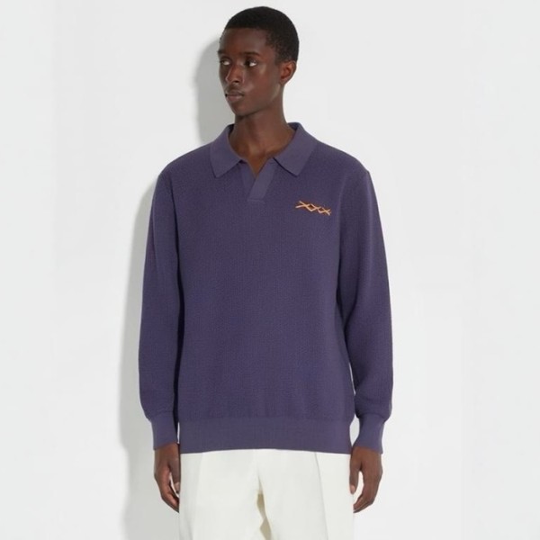 ✨에르메네질도 제냐 남성 폴로 스웨터 - Ermenegildo Zegna Mens Polo Sweater - zec2931x