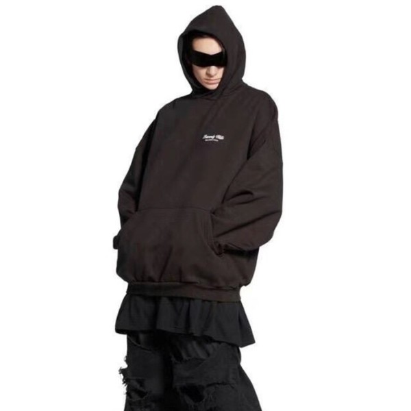 ✨발렌시아가 남성 오버핏 후드티 - Balenciaga Mens Over Size Hoodie - bac3025x