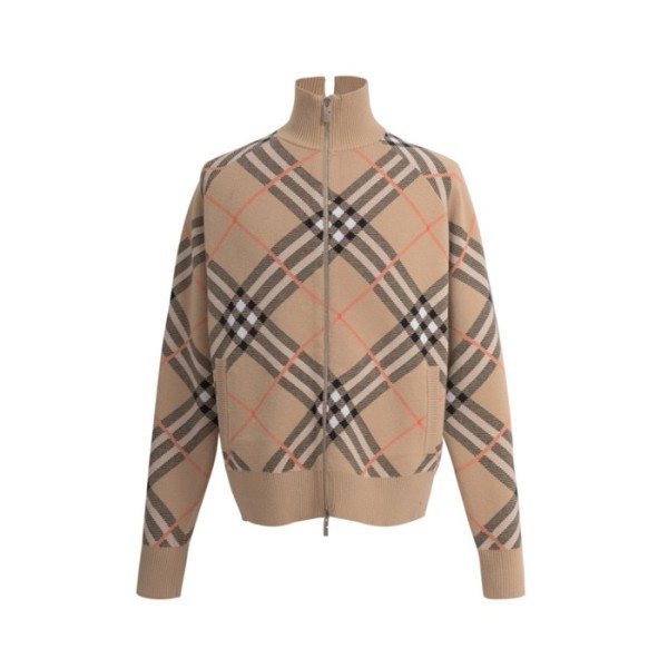 ✨버버리 남성 집업 스웨터 - Burberry Mens Zip-up Sweater - buc3069x
