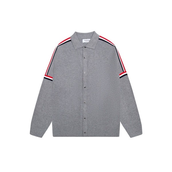 ✨톰브라운 남성 폴로 니트 - Thom Browne Mens Polo Knitwear - thc3078x