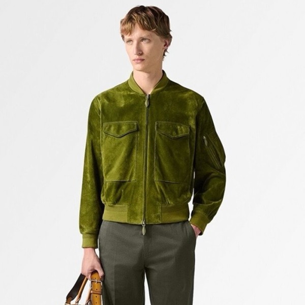 ✨벨루티 남성 가죽 자켓 - Berluti Mens Leather Jacket - bec3099x