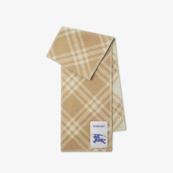 ✨버버리 남/녀 체크 머플러 - Burberry Unisex Flanner Muffler - acc2362x