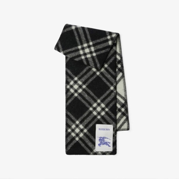 ✨버버리 남/녀 체크 머플러 - Burberry Unisex Flanner Muffler - acc2363x
