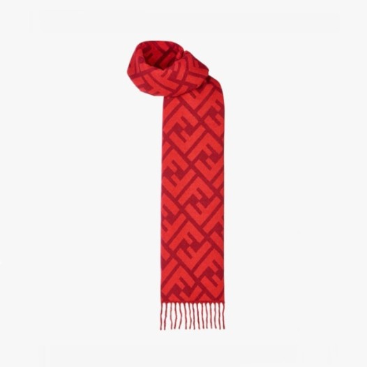 ❤펜디 여성 FF 머플러 - Fendi Womens Red Muffler - acc2394x
