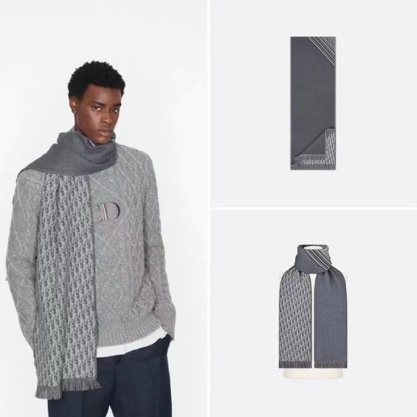 ✨디올 남성 오블리크 머플러 - Dior Mens Oblique Muffler - acc2398x