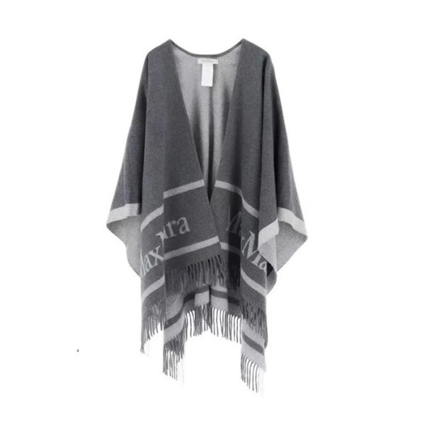 ✨막스마라 여성 그레이 판쵸 - Maxmara Womens Gray Pancho - acc2420x