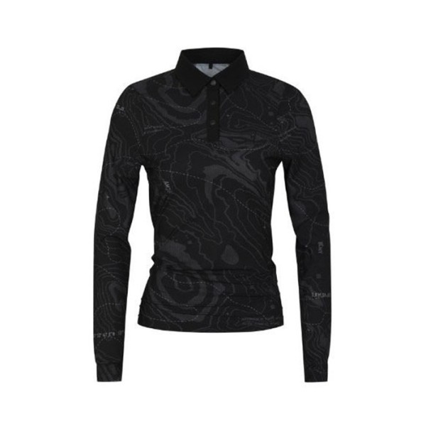 ✨[AMAZINGCRE] 어메이징크리 여성 에어로쉴드 컨투어라인 패턴 티셔츠 - gol1375x