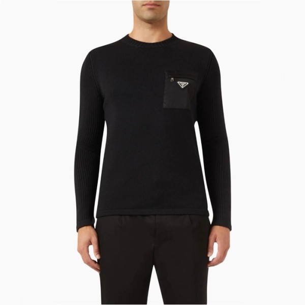 ✨프라다 남성 라운드 스웨터 - Prada Mens Round Sweater - prc3283x