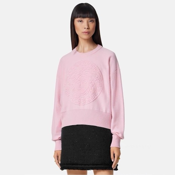 ✨베르사체 여성 라운드 스웨터 - Versace Womens Round Sweater - vec3292x