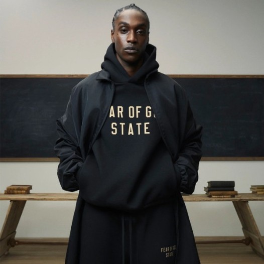 ❤피어오브갓 남성 블랙 후드티 - Fear of god Mens Black Hoodie - fec3319x