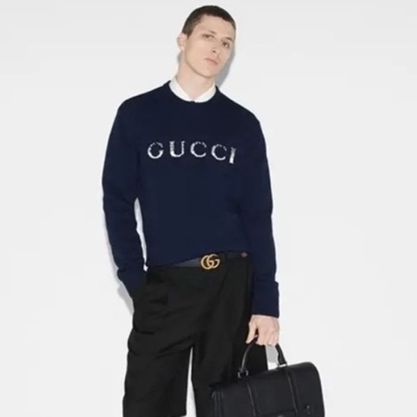 ✨구찌 남성 라운드 스웨터 - Gucci Mens Round Sweater - guc3437x