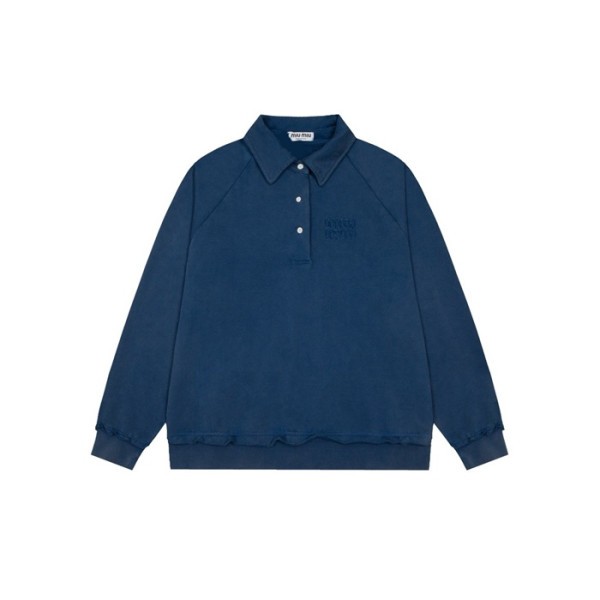 ✨미우미우 남/녀 폴로 긴팔티 - Miumiu Unisex Polo Tshirt - mic3497x