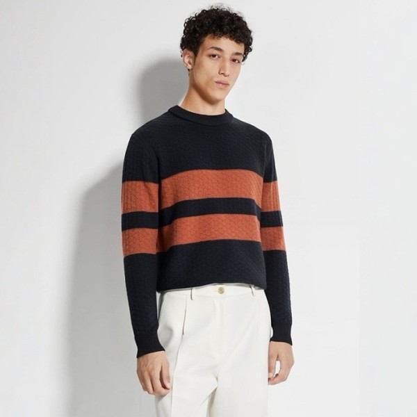 ✨에르메네질도 제냐 남성 라운드 스웨터 - Ermenegildo Zegna Mens Round Sweater - zec3558x