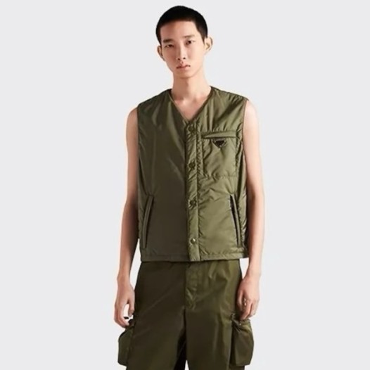 ❤프라다 남성 브이넥 베스트 - Prada Mens V-neck Vest - prc3594x