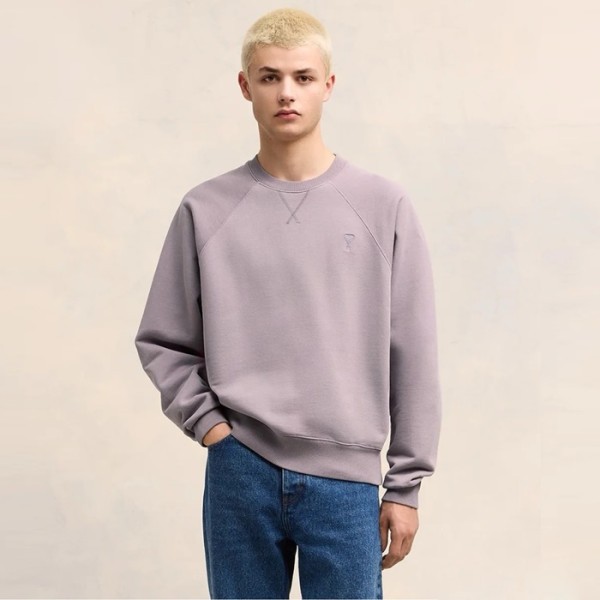 ✨아미 남성 라운드 맨투맨 - Ami Mens Round Tshirt - amc3616x