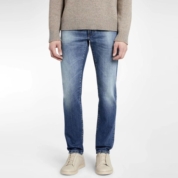 ✨에르메네질도 제냐 남성 블루 청바지 -  Ermenegildo Zegna Mens Blue Jeans - zec3637x