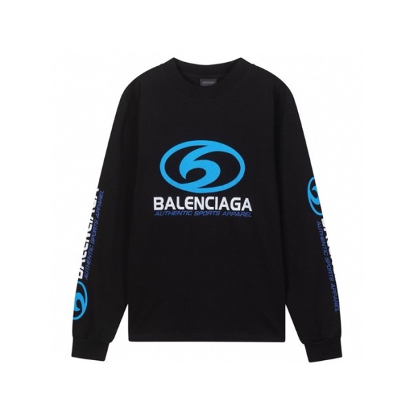 ✨발렌시아가 남성 라운드 긴팔티 - Balenciaga Mens Round Tshirt - bac3640x