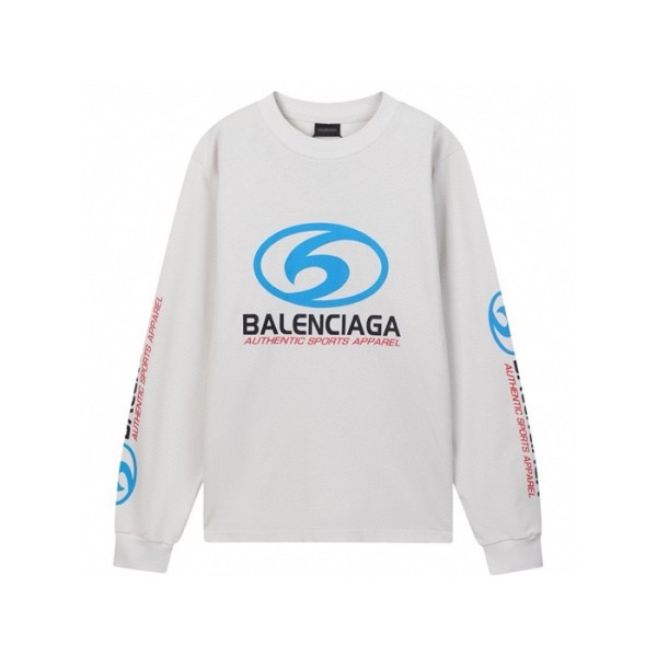 ✨발렌시아가 남성 라운드 긴팔티 - Balenciaga Mens Round Tshirt - bac3641x