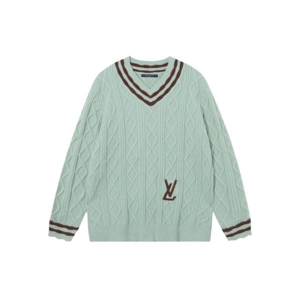 ✨루이비통 남성 브이넥 스웨터 - Louis vuitton Mens V-neck Sweater - lvc3667x