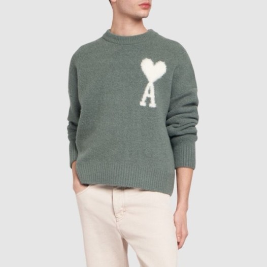 ❤아미 남성 라운드 니트웨어 - Ami Mens Round Knitwear - amc3709x