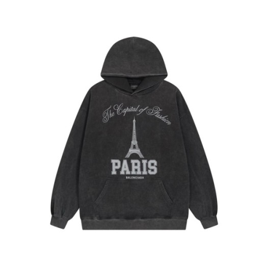 ❤발렌시아가 남성 오버핏 후드티 - Balenciaga Mens Over Size Hoodie - bac3727x