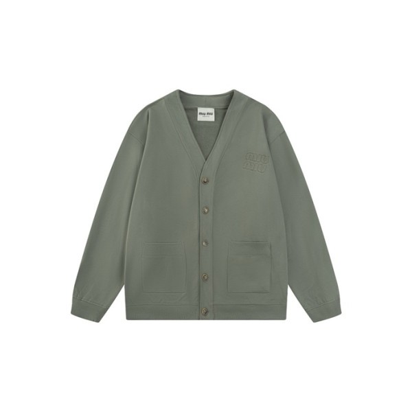 ✨미우미우 남성 브이넥 가디건 - Miumiu Mens V-neck Cardigan - mic3759x