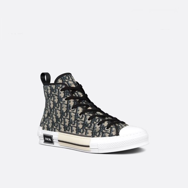 ✨디올 남/녀 오블리크 하이탑 스니커즈 - Dior Unisex Oblique High-top Sneaker - dis1631x