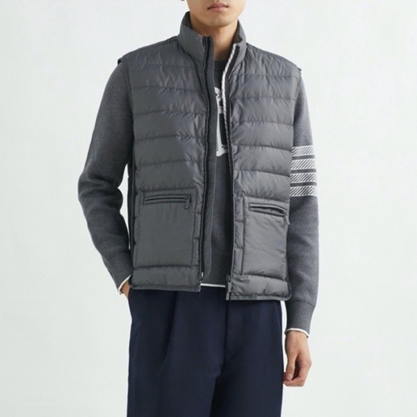 ✨톰브라운 남성 다운 베스트 - Thom Browne Mens Down Vest - thc3890x