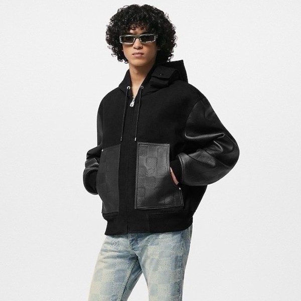 ✨루이비통 남성 가죽 재킷 - Louis vuitton Mens Leather Jacket - lvc3914x