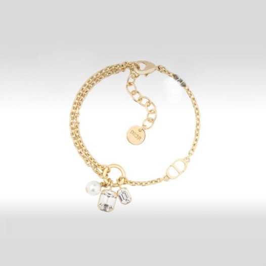 ❤디올 여성 골드 팔찌 - Dior Womens Gold Bangle - acc2504x