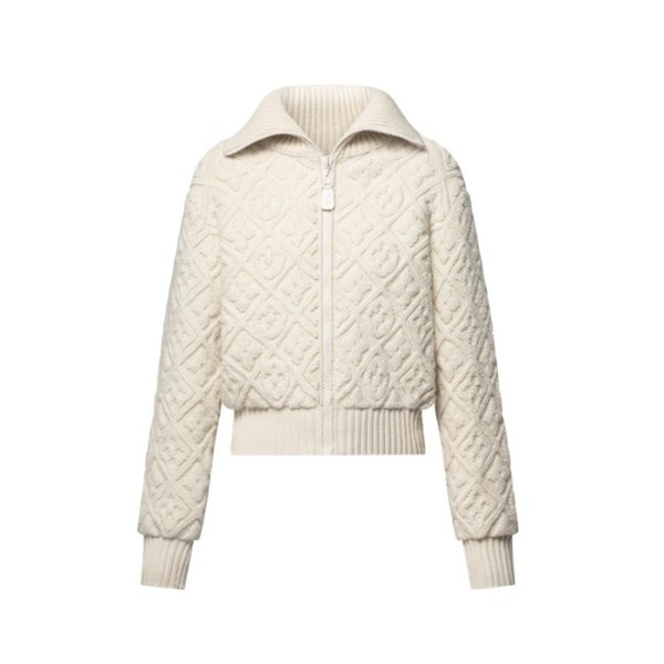 ✨루이비통 여성 집업 스웨터 - Louis vuitton Womens Zip-up Sweater - lvc4060x