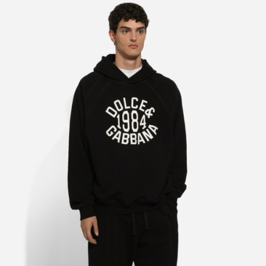 ❤돌체앤가바나 남성 블랙 후디 - Dolce&Gabbana Mens Black Hoodie - doc4065x