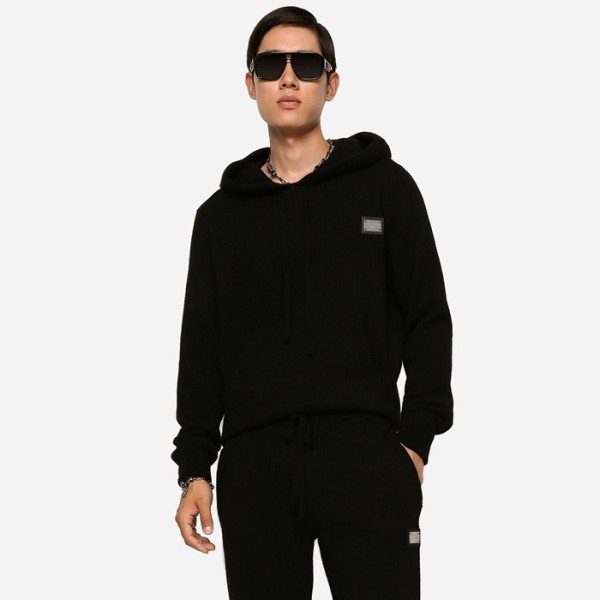 ✨돌체앤가바나 남성 니트 후디 - Dolce&Gabbana Mens Knit Hoodie - doc4071x