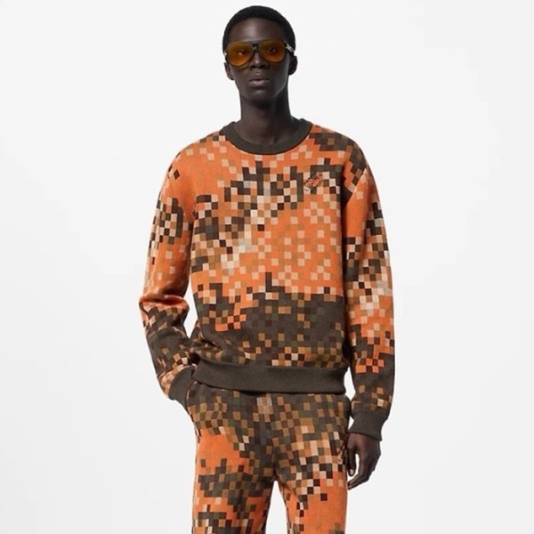 ✨루이비통 남성 라운드 스웨터 - Louis vuitton Mens Round Sweater - lvc4174x