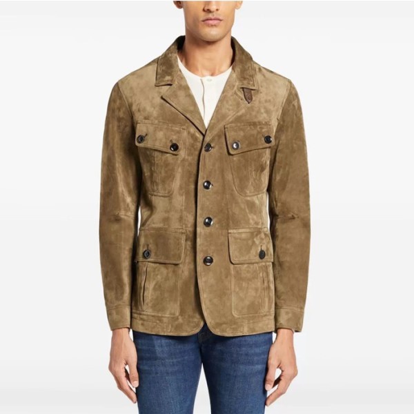 ✨톰포드 남성 가죽 자켓 - Tom Ford Mens Leather Jacket - toc4224x