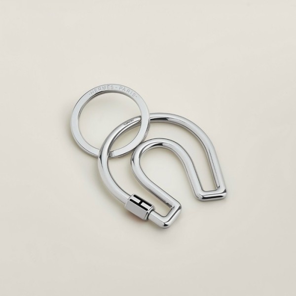 ✨에르메스 남/녀 골드 키링 - Hermes Unisex Cheval Key Ring - acc2585x