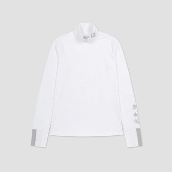 ✨[G/FORE] 지포어 여성 니트 믹스 베이스레이어 티셔츠 - gol1425x