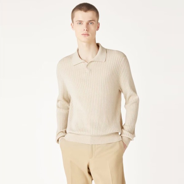 ✨로로피아나 남성 폴로 스웨터 - Loro Piana Mens Polo Sweater - lpc4254x