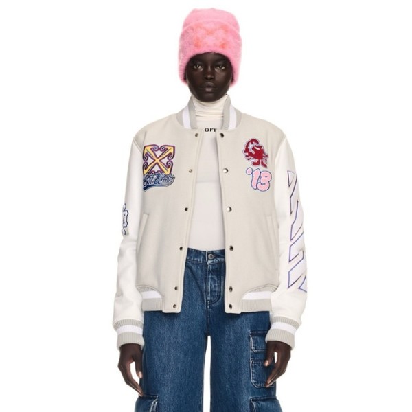 ✨오프화이트 여성 봄버 자켓 - Off-white Womens Bomber Jacket - ofc4269x