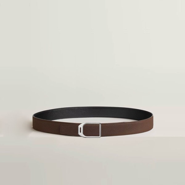 ✨에르메스 남성 리버서블 자키 벨트 - Hermes Mens Jockey Reversible Belt - bel08x