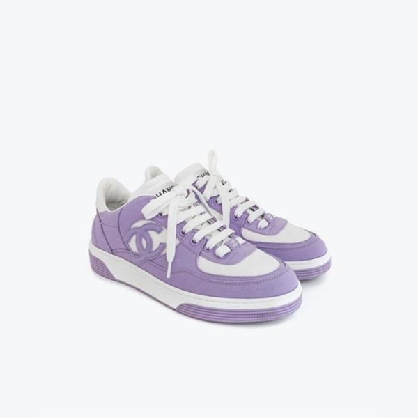 ✨샤넬 여성 퍼플 스니커즈 - Chanel Womens Purple Sneakers - chs1680x