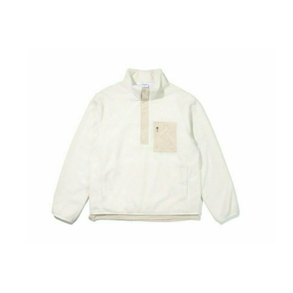 ✨[MALBON] 말본 남성 플리스 하프집업 티셔츠 (아노락 자켓) - gol1436x