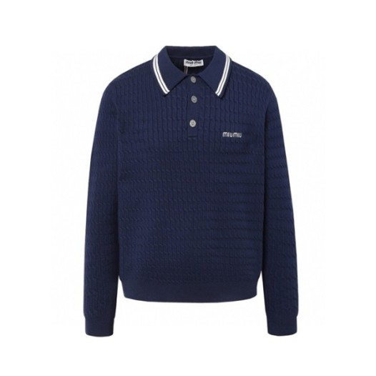 ❤미우미우 남/녀 폴로 니트웨어 - Miumiu Unisex Polo Knitwear - mic4310x