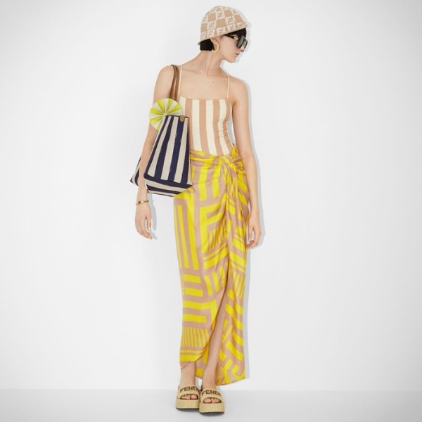 ✨펜디 여성 FF 롤 라지 토트백 - Fendi Womens FF Roll Bag - feb3307x