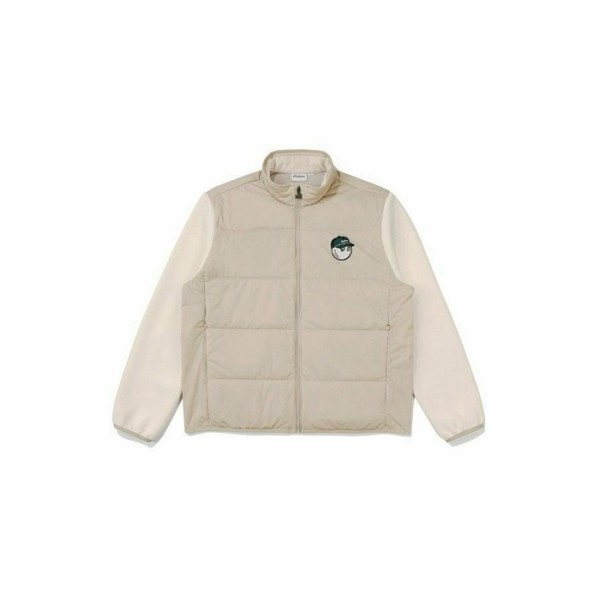 ✨[MALBON] 말본 남성 하이브리드 에어리 패딩 다운 자켓 - gol1453x